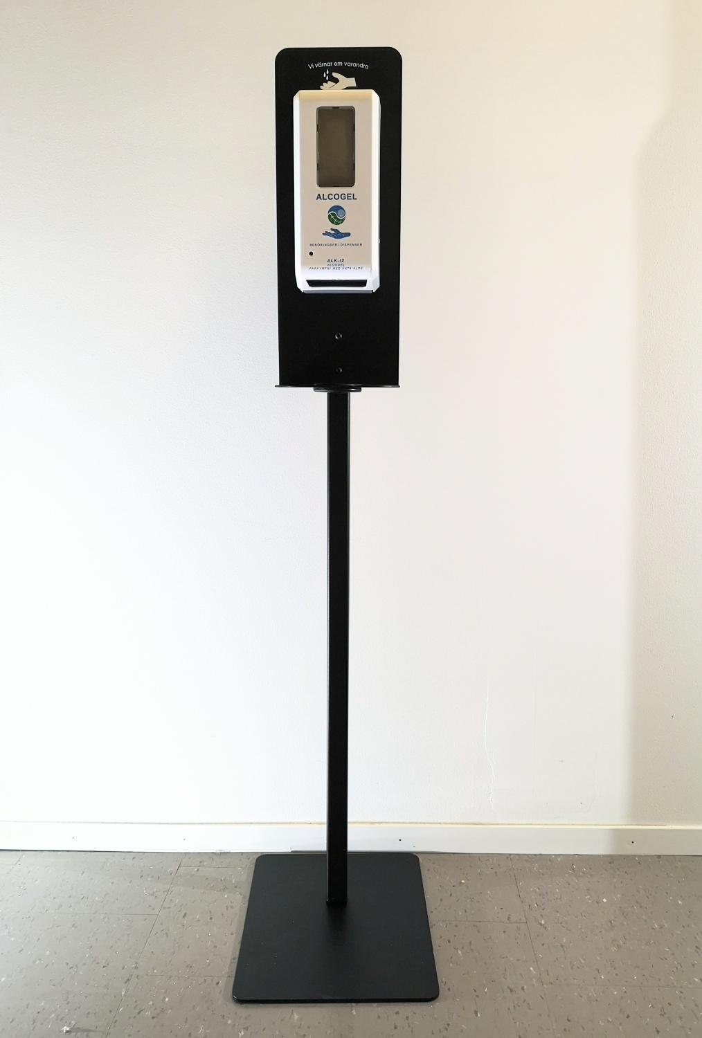 Alk-IZ Golvstativ med beröringsfri dispenser GEL 1L