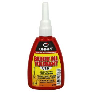 Block Oil Tolerant, Lager- & Cylinderlåsning 50ml-ORAPI