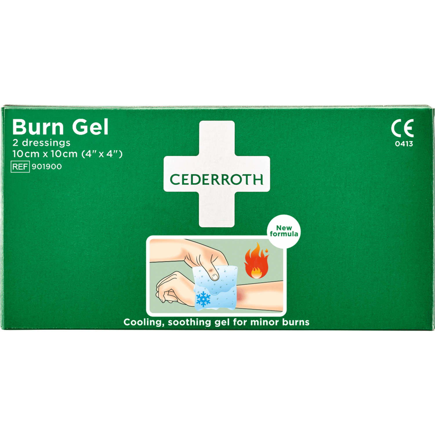 Burn Gel Dressing 10x10cm (901900)-Cederroth