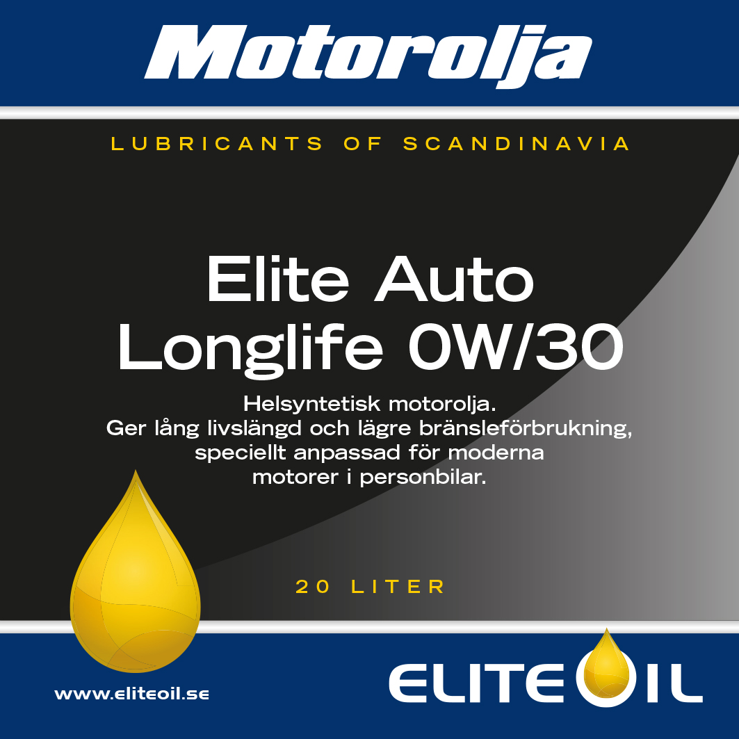 Elite Auto Longlife 0W/30 20L