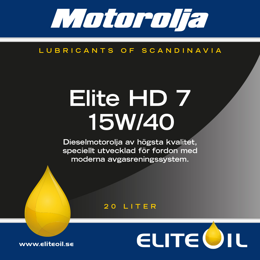 Elite HD 7 15W/40  E9