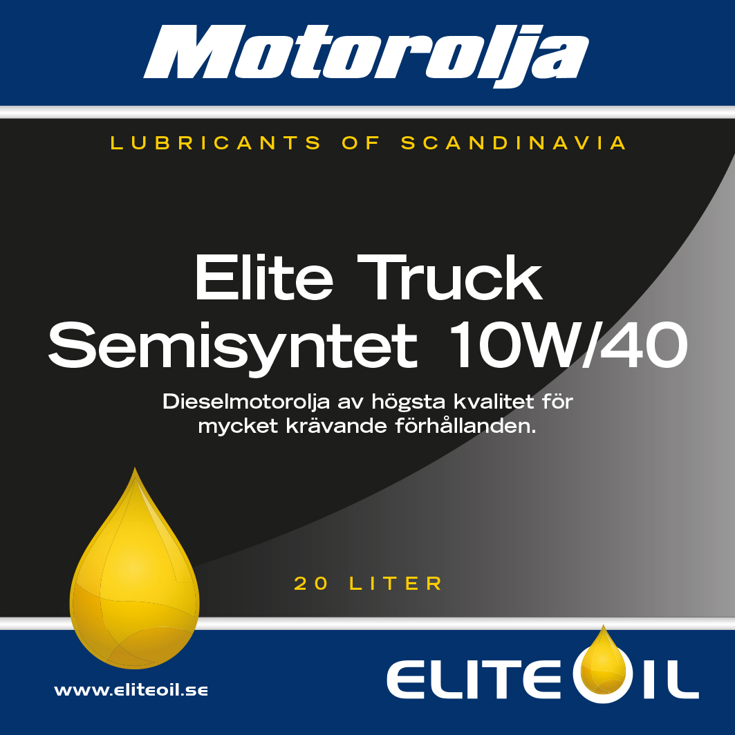 Elite Truck Semisyntet 10W/40 20L