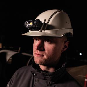 SCANGRIP Horizon Led-belysning för hjälmmontage.