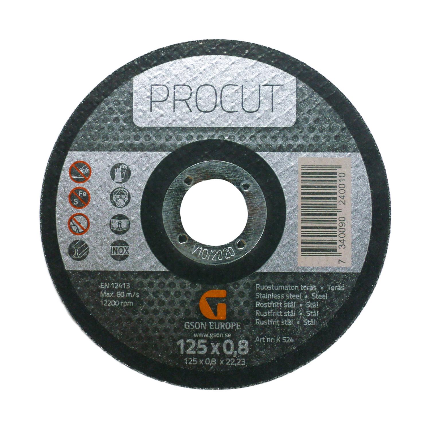 Procut 125x0,8x22,23 mm - GSON