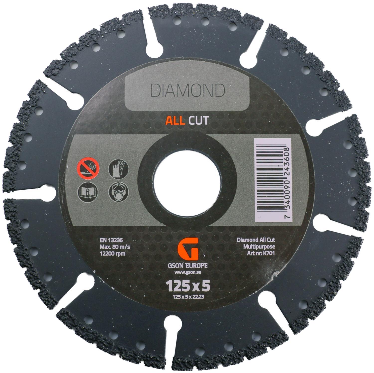 Allcut Diamond Cutting Disc