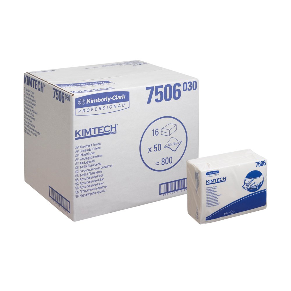 Kimtech® 7506 Absorbent Z Fold Handdukar