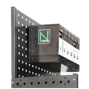 Krymslangshållare med sex olika krympslangar 3:1 med lim.