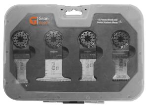 Multisågblad Starlock Set 12 delar