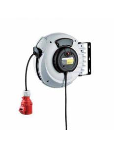 400V 3-fas kabelupprullare 15m 5x2,5 mm² proffsmodell