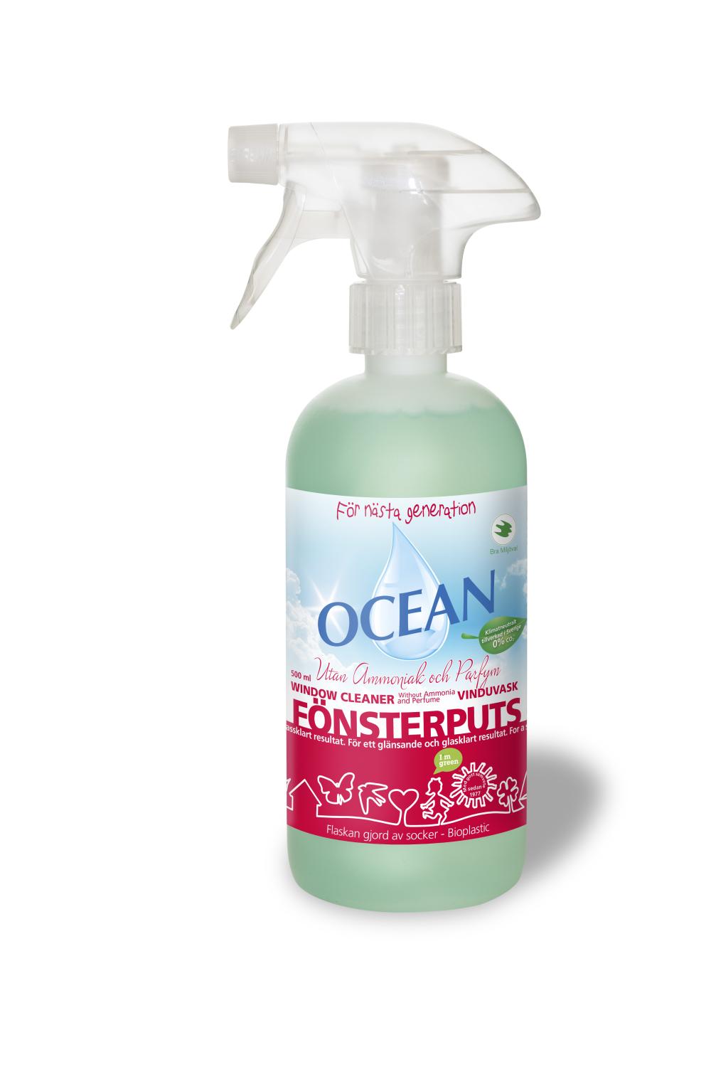 Ocean Fönsterputs 0,5L med spraymunstycke