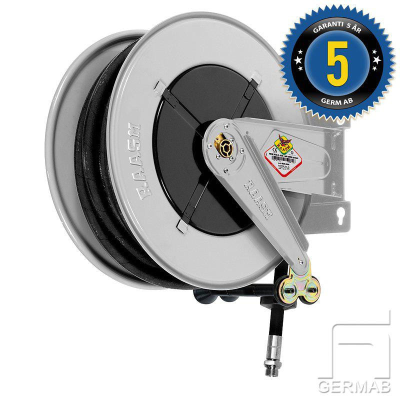 Olja/Glykol 25m-1/2" Slangupprullare, RAASM