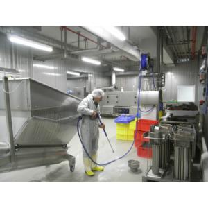 10m-3/8" rostfri slangupprullare för livsmedelsindutrin, Luft/Vatten, RAASM