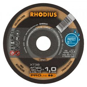 RHODIUS XT38 Kapskiva 125x1,0x22,23 (50/förp)