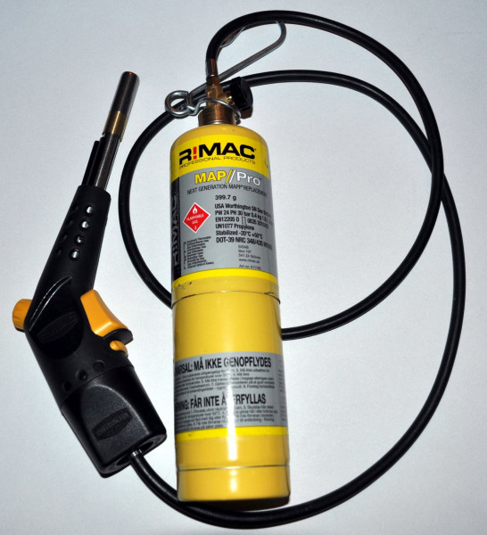 RMAC Mapgas-slang med bälteshållare 1,5m
