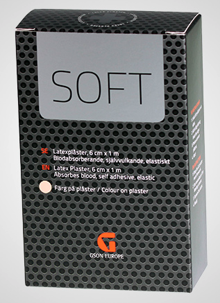 Soft Latexplåster 6cmx1m
