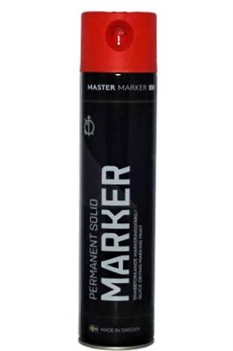 Master Marker Permanent Solid Red  600ml