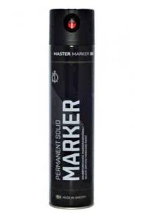 Master Marker Permanent Solid Black 600ml 6st/fp