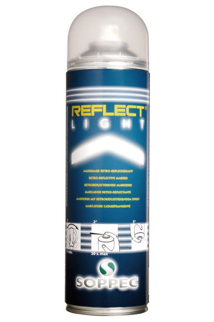 Soppec Transparent Reflexlack på spray 500 ml