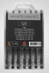 Magnetic Long Bits Set 7 pcs