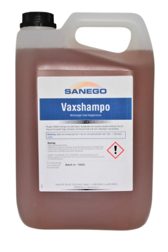 Sanego Vaxschampo - 5 Liter