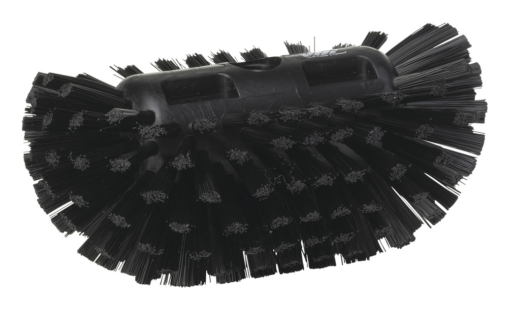Vikan Tankborste 205cm Svart, Hård
