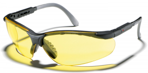 ZEKLER 55 Skyddsglasögon med gul lins HC/AF