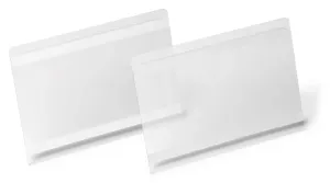 Plastficka självhäftande HARD COVER  A5L