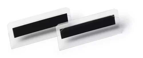 Etiketthållare magnetisk HARD COVER 100x38 mm