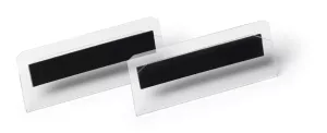 Etiketthållare magnetisk HARD COVER 100x38 mm