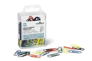 Gem 26mm plastöverdragen metall 100st