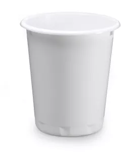 Papperskorg BASIC – Vit