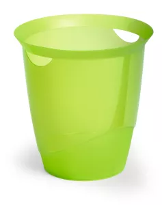 Papperskorg TREND – Transparent Grön