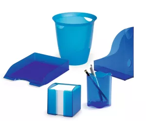 Tidskriftssamlare BASIC – Transparent Blå