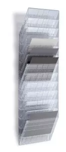 FLEXIBOXX  12 A4 liggande brochyrfack – Transparent