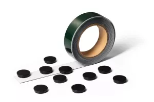 Självhäftande magnettejp 5 m  +  magneter
