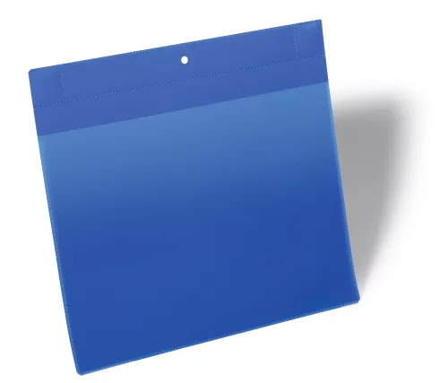 Plastficka Plus A4L extra stark magnet – Blå