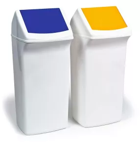 Vipplock DURABIN FLIP SQUARE 40 – Vit