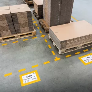 Golvdekal med fönster A4 10 st/frp