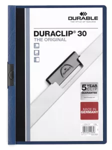 Klämmapp DURACLIP® 30 konsumentfrp – Mörkblå