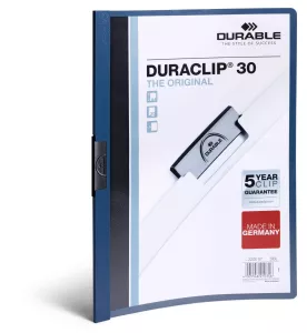 Klämmapp DURACLIP® 30 – Mörkblå