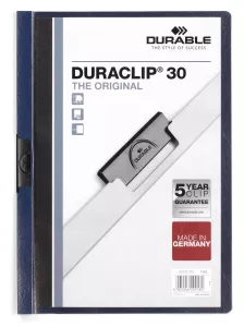 Klämmapp DURACLIP® 30 – Midnattsblå