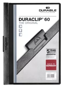 Klämmapp DURACLIP® 60 – Svart