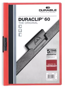 Klämmapp DURACLIP® 60 – Röd