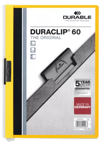 Klämmapp DURACLIP® 60 – Gul