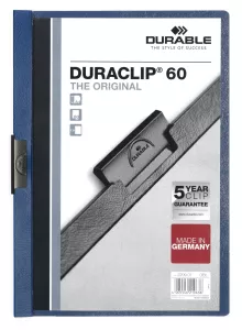 Klämmapp DURACLIP® 60 – Mörkblå