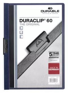 Klämmapp DURACLIP® 60 – Midnattsblå
