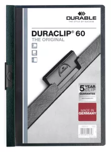 Klämmapp DURACLIP® 60 – Mörkgrön