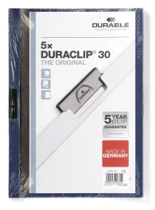 Klämmapp DURACLIP® 30 konsumentfrp – Mörkblå