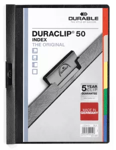 Klämmapp DURACLIP® 50 INDEX