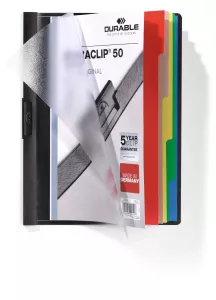 Klämmapp DURACLIP® 50 INDEX